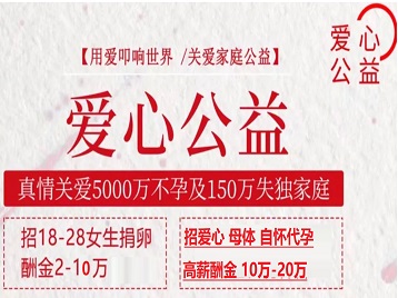 东辽捐卵助孕生子 爱心志愿者招募